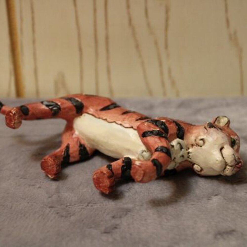 Jim Shore Heartwood Creek Tiger Figurine - Picture 3 of 3
